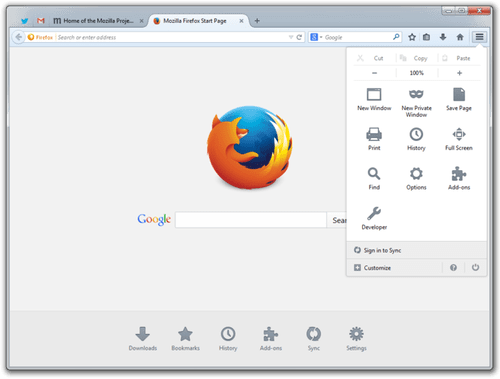 current version of firefox 9-4-17